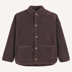 Chaqueta interior de sherpa con forro polar