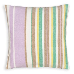 Funda de cojín de rayas 45x45 cm, Ghani