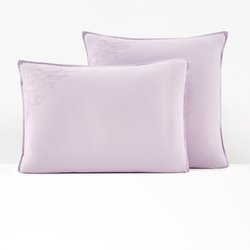 Funda de almohada de algodón lavado, bordado, Scénario
