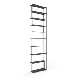 Librería metálica de acero, al. 320 cm, Parallel XXL