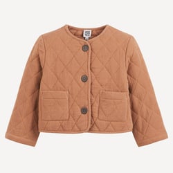 Chaqueta acolchada de gasa de algodón