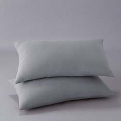 Lote de 2 fundas de cojín de antelina