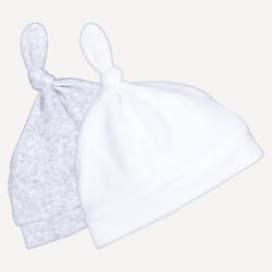 Lote de 2 gorros de terciopelo