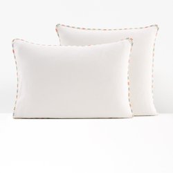 Funda de almohada, algodón lavado, Neruda