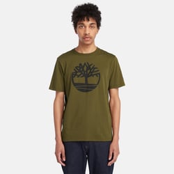Camiseta regular de cuello redondo