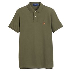 Polo recto Signature, corte personalizado en punto piqué