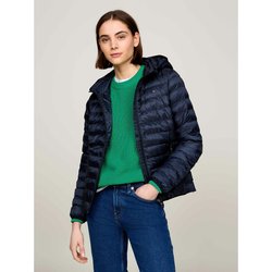 Chaqueta acolchada de manga larga con capucha
