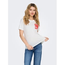 Camiseta con bordado en el pecho