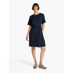 Vestido corto con cinturón