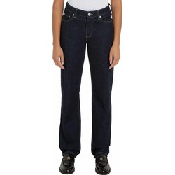 Vaqueros con corte recto de denim stretch