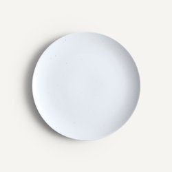 Lote de 4 platos de postre de porcelana esmaltada, RILKA