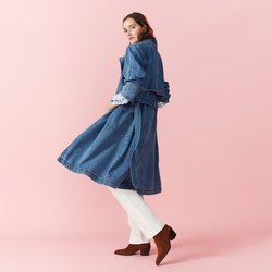 Vaquero regular, recto, talle alto