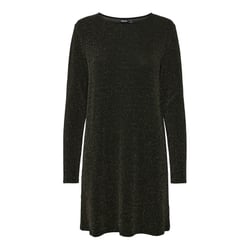 Vestido corto de punto brillante