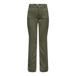 Pantalones bootcut de cintura alta