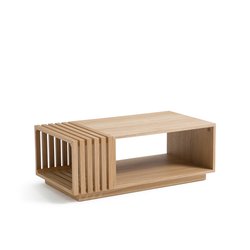 Mesa de centro chapada en fresno, Theonie