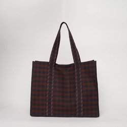 Bolso tote de cuadros, SAI
