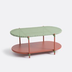 Mesa de centro con 2 bandejas, Matu