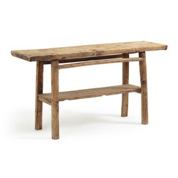 Consola de madera reciclada Sumiko