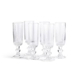 Juego de 6 copas de champán, Ostri