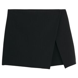Falda-pantalón lisa