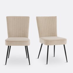 Lote de 2 sillas vintage estilo años 60, Ronda