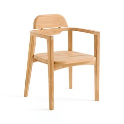 Sillón de mesa en teca maciza, Cordano
