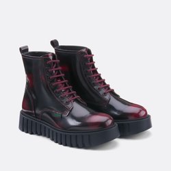Botas de piel con cordones Kick Facet