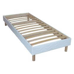 Somier sin recubrir con 15 lamas flexibles