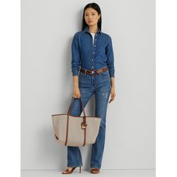 Bolso tote extra grande de algodón EMERIE