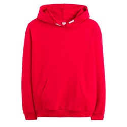 Sudadera con capucha oversize de felpa unisex