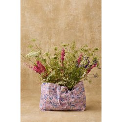 Bolso de mano grande con flores, BEVERLY
