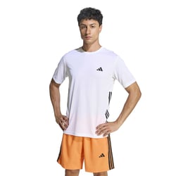 Camiseta deportiva de manga corta ESSENTIALS 3 rayas