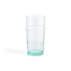 Jarrón de cristal Beldi Al. 20 cm, Pinago
