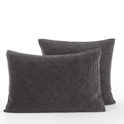 Funda de almohada de algodón y lino lavado, Elton