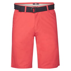 Pantalón corto chino de algodón con cinturón