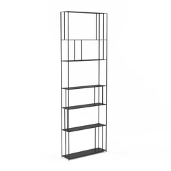 Librería metálica de acero al. 240 cm, Parallel XL slim