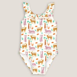Bañador de 1 pieza con estampado animal