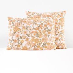 Funda de almohada de algodón/lino lavado, Rosemary