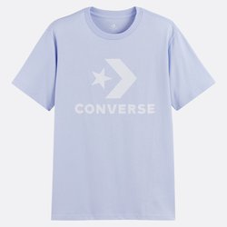 Camiseta de manga larga ancha con estrella y espiga