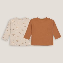 Lote de 2 camisetas manga larga, motivo setas