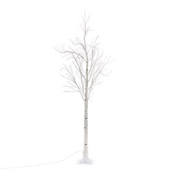 Árbol de Navidad luminoso 220cm Al., Djeva