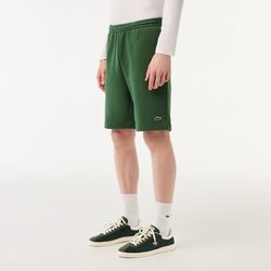 Short recto de muletón Lacoste Sport