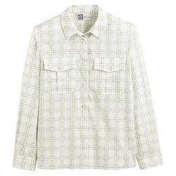 Camisa de manga larga a cuadros