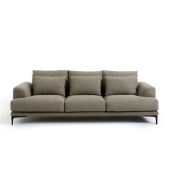 Sofá con textura de viscosa y lino, Marsile