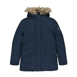 Parka cálida con capucha