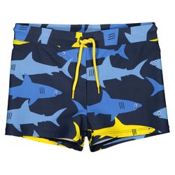 Bañador slip con estampado de tiburones 3-12 años