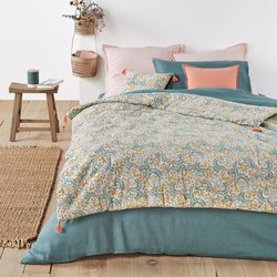 Edredón acolchado de algodón lavado estampado, Majari