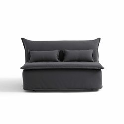 Sofá cama tipo banqueta de algodón, espuma 12 cm, Olona