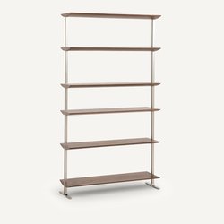 Librería de nogal L100 cm, Livel