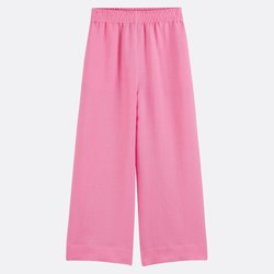 Pantalones anchos de lino, made in France